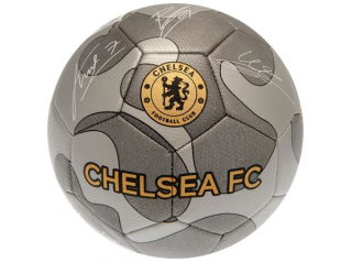 Chelsea FC futbalová lopta s podpismi - SKLADOM