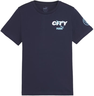 Puma Manchester City tričko tmavomodré detské - SKLADOM
