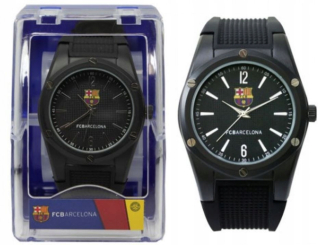 FC Barcelona hodinky čierne pánske