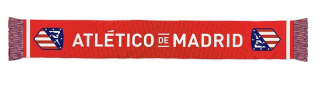 Atlético Madrid pletený šál červený
