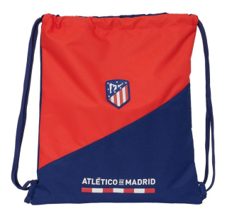 Atlético Madrid taška na chrbát / vrecko na prezúvky červeno-modré