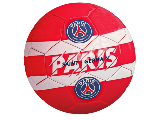 Paris Saint Germain - PSG futbalová lopta červeno-biela - SKLADOM
