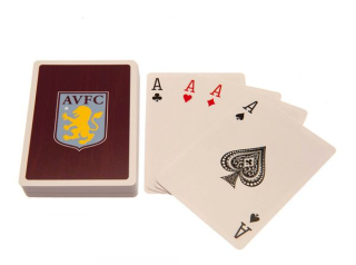 Aston Villa FC hracie karty