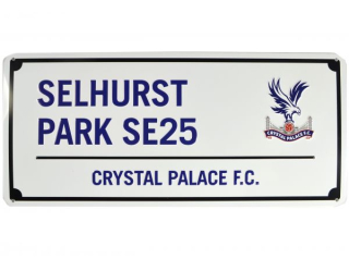 Crystal Palace FC kovová značka