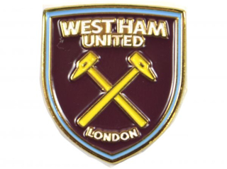 West Ham United FC kovový odznak
