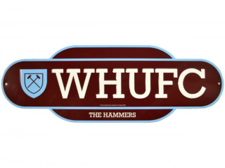 West Ham United FC kovová značka