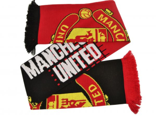 Manchester United pletený šál - SKLADOM