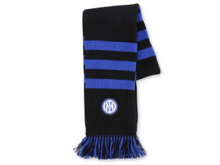 Inter Miláno pletený šál modro-čierny