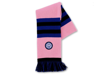 Inter Miláno pletený šál ružovo-modrý