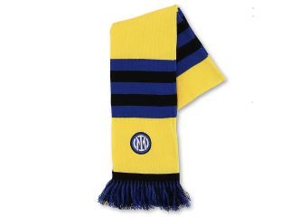 Inter Miláno pletený šál žlto-modrý