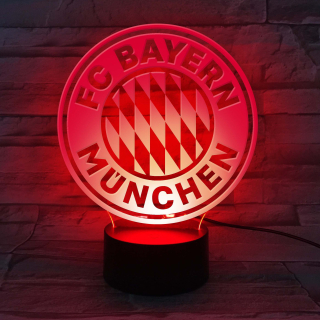 FC Bayern München - Bayern Mníchov  LED logo