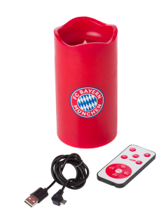 FC Bayern München - Bayern Mníchov  sviečka s funkciou svetla
