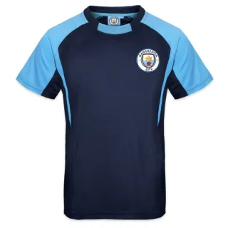 Manchester City tréningové tričko modré detské