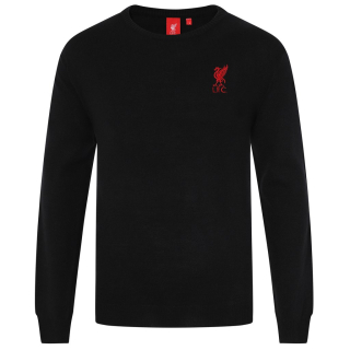 Liverpool FC pletený sveter čierny pánsky
