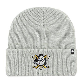 '47 Brand Anaheim Ducks pletená zimná čiapka šedá - SKLADOM