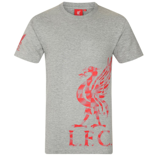 Liverpool FC tričko šedé pánske - SKLADOM
