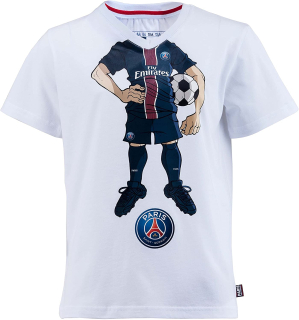 Paris Saint Germain - PSG tričko biele detské