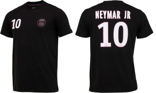 Paris Saint Germain - PSG Neymar Jr tričko čierne detské
