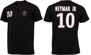Paris Saint Germain FC - PSG Neymar Jr tričko čierne pánske - SKLADOM