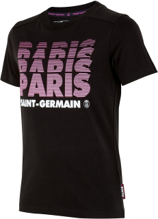 Paris Saint Germain FC - PSG tričko čierne pánske