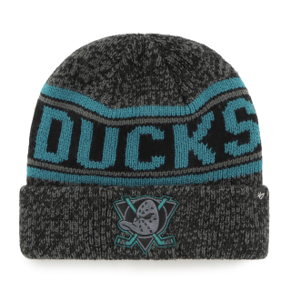 '47 Brand Anaheim Ducks pletená zimná čiapka šedá