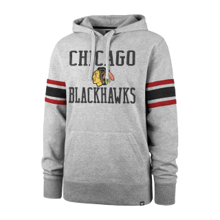 '47 Brand Chicago Blackhawks mikina šedá pánska - SKLADOM
