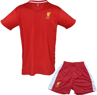 Liverpool FC tréningový set červený detský (dres + kraťasy) - SKLADOM