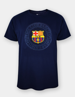 FC Barcelona tričko tmavomodré pánske