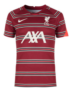 Nike Liverpool FC predzápasový dres červený detský 2021-2022