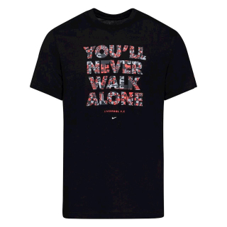 Nike Liverpool FC tričko čierne pánske - SKLADOM
