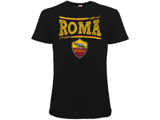 AS Rím - AS Roma tričko čierne detské