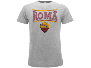 AS Rím - AS Roma tričko šedé pánske