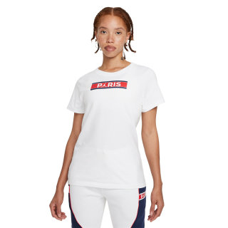Nike Jordan Paris Saint Germain - PSG tričko biele dámske