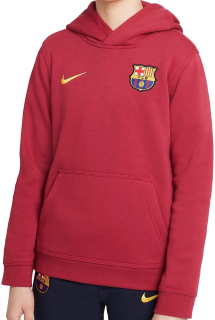 Nike FC Barcelona mikina červená detská - SKLADOM