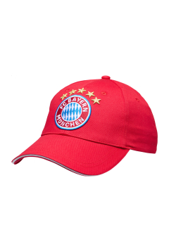 FC Bayern München - Bayern Mníchov šiltovka červená - SKLADOM