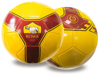 AS Rím - AS Roma futbalová lopta žltá