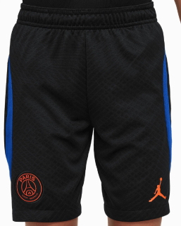 Nike Jordan Paris Saint-Germain - PSG tréningové kraťasy čierne detské 2022-2023