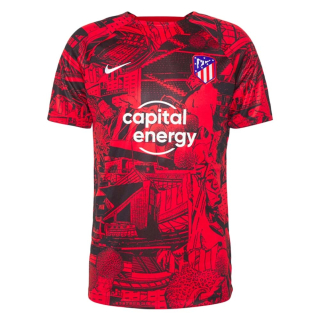 Nike Atlético Madrid predzápasový dres červený detský 2022-2023