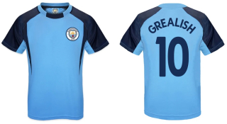 Manchester City Jack GREALISH tréningové tričko modré detské