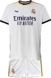 Real Madrid set detský - dres + kraťasy (2023-24) - oficiálna replika