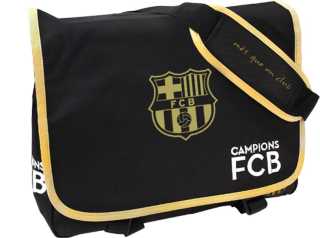 FC Barcelona taška na rameno čierna