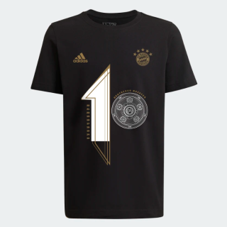 Adidas FC Bayern München - Mníchov Champions 2022 tričko čierne detské